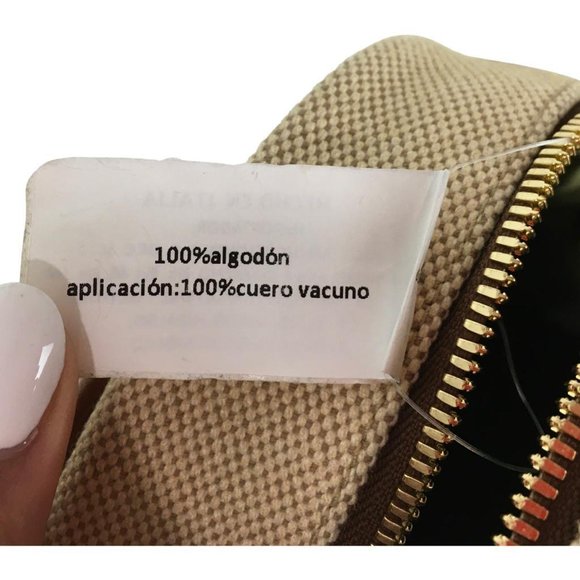 NWT Gucci Women\'s Backpack Stripes Green & Red Buckle GG Beige Multi Sz M main image 6